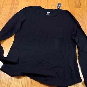 NWT Black Long Sleeve T-Shirt